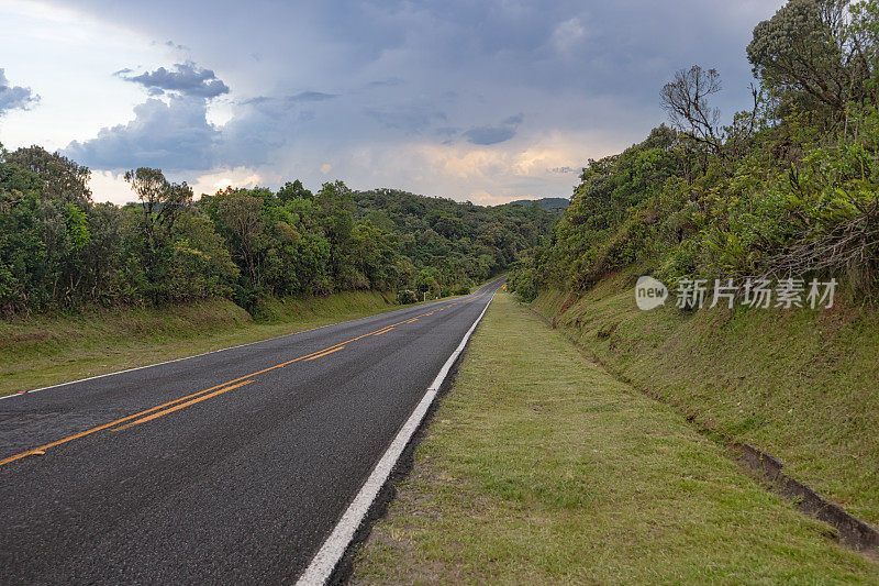 Estrada da Graciosa，优雅之路，巴拉那州，巴西